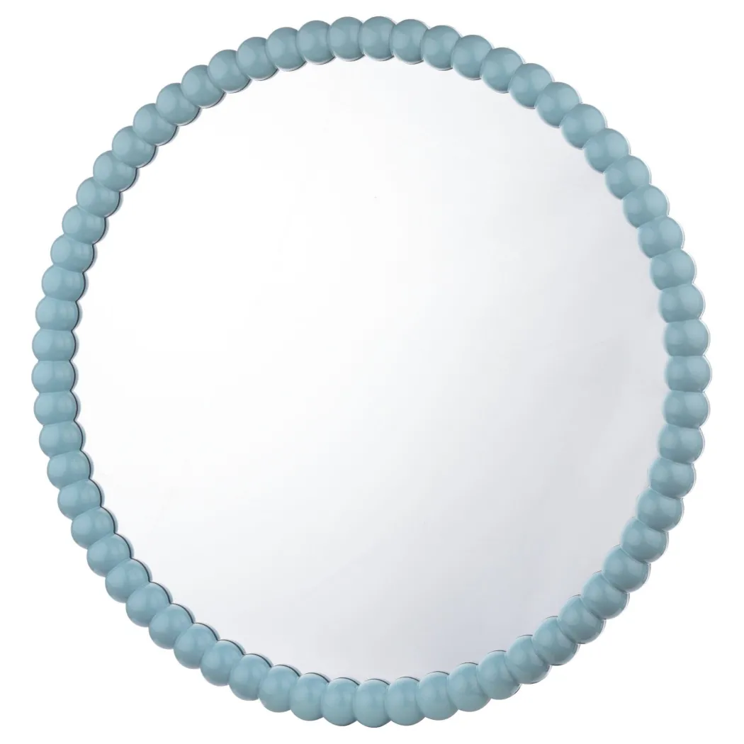 Ruan Round Mirror Blue