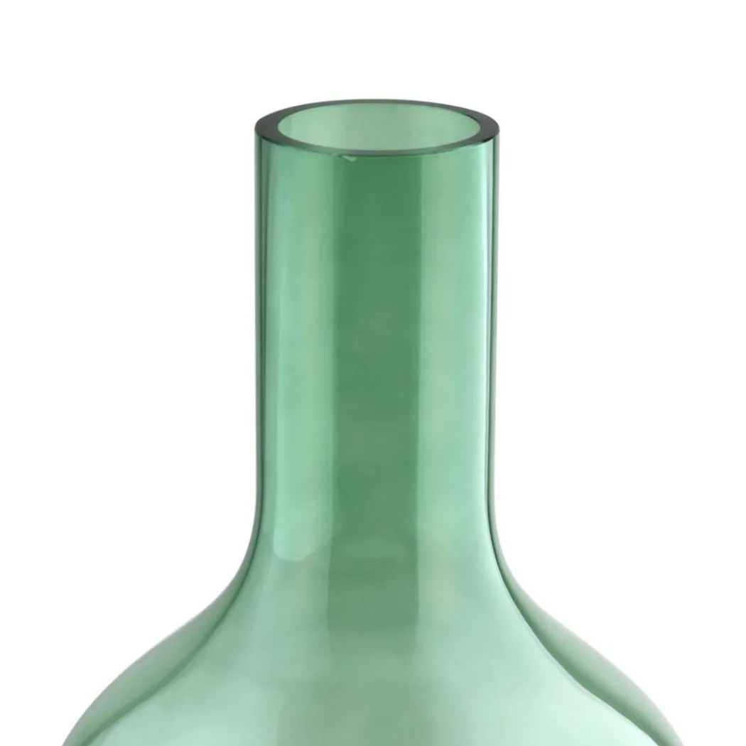 Samuntai Green Glass Vase Large
