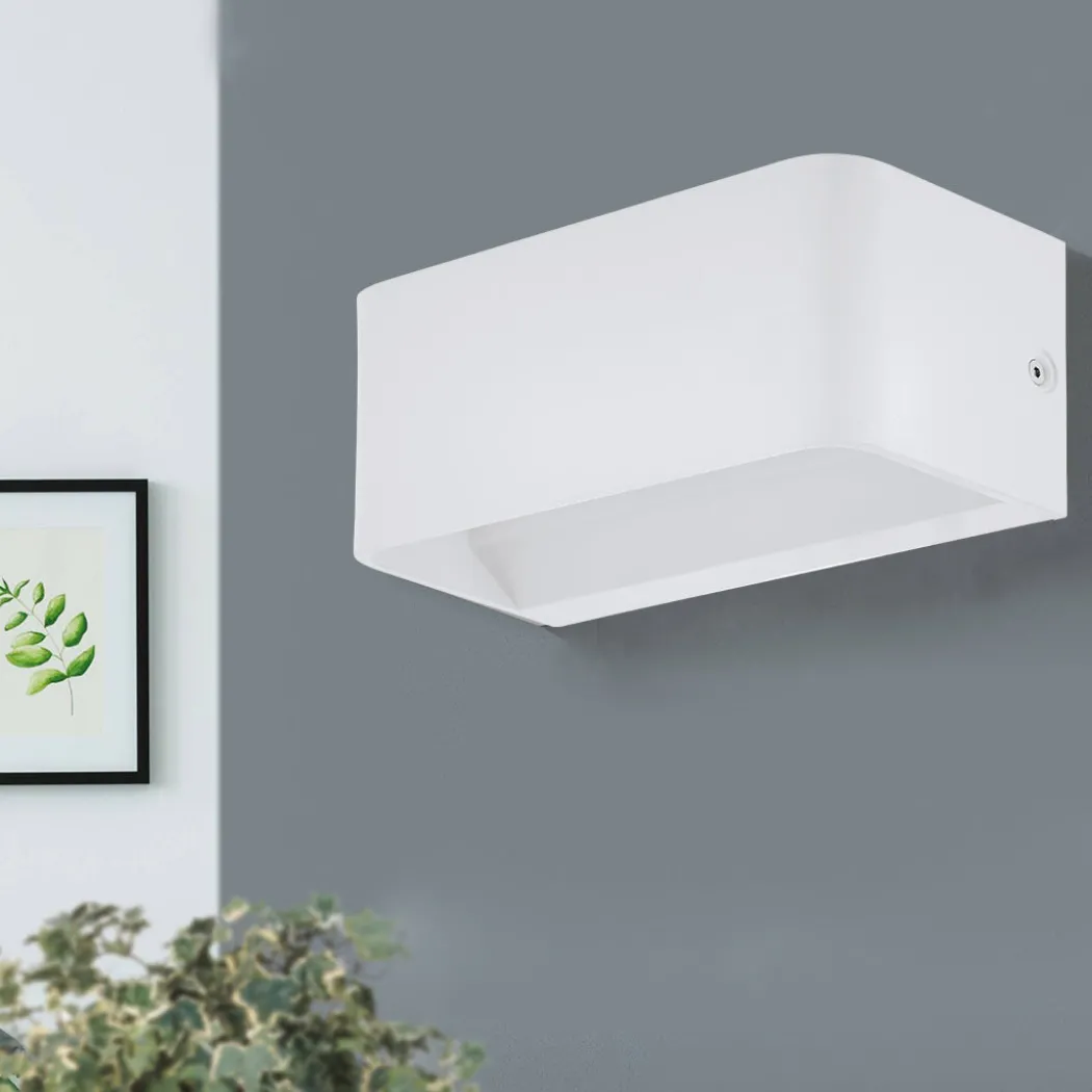 Sania White LED Wall Light