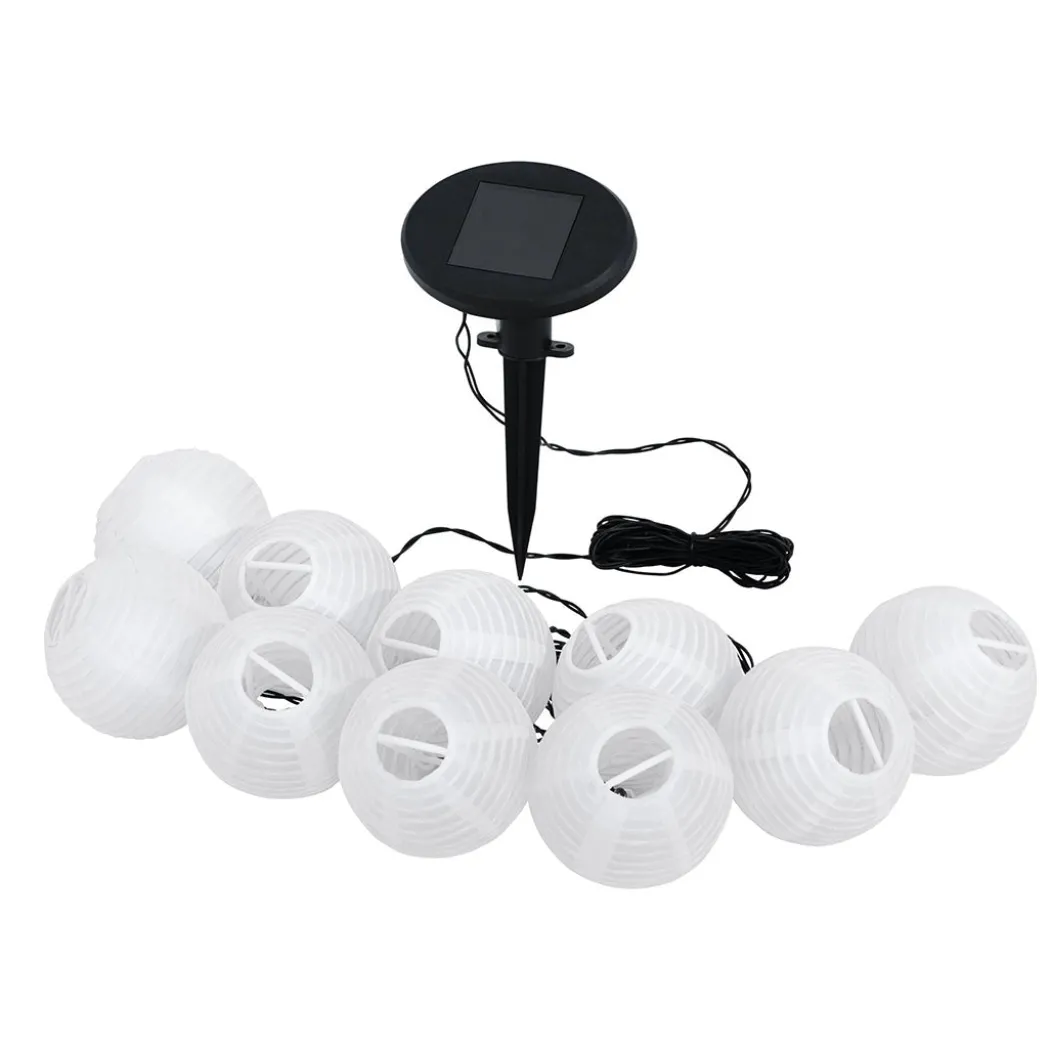 Solar White LED Fairy Lights