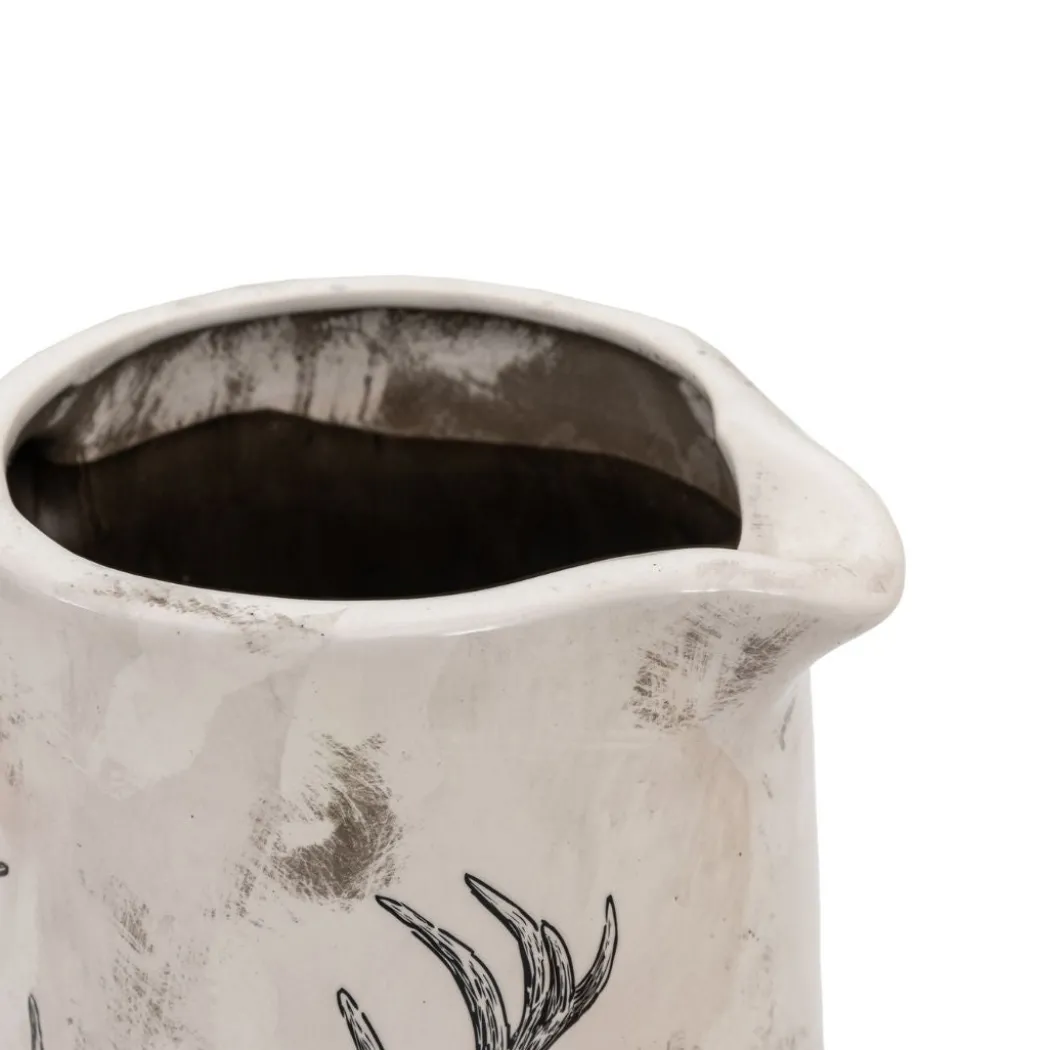 Stag Pitcher Vase Large