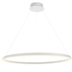 Staten Matte White LED Pendant Ceiling Light