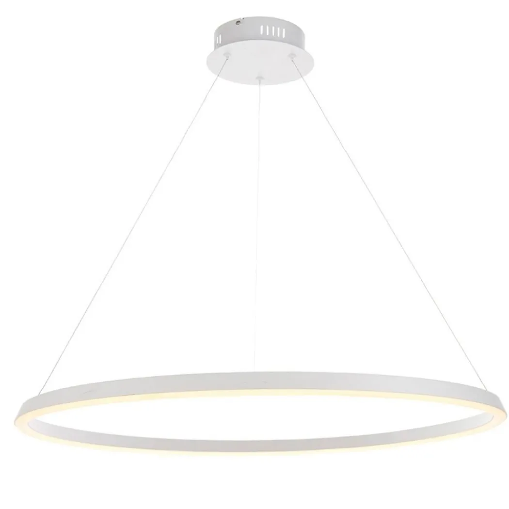 Staten Matte White LED Pendant Ceiling Light