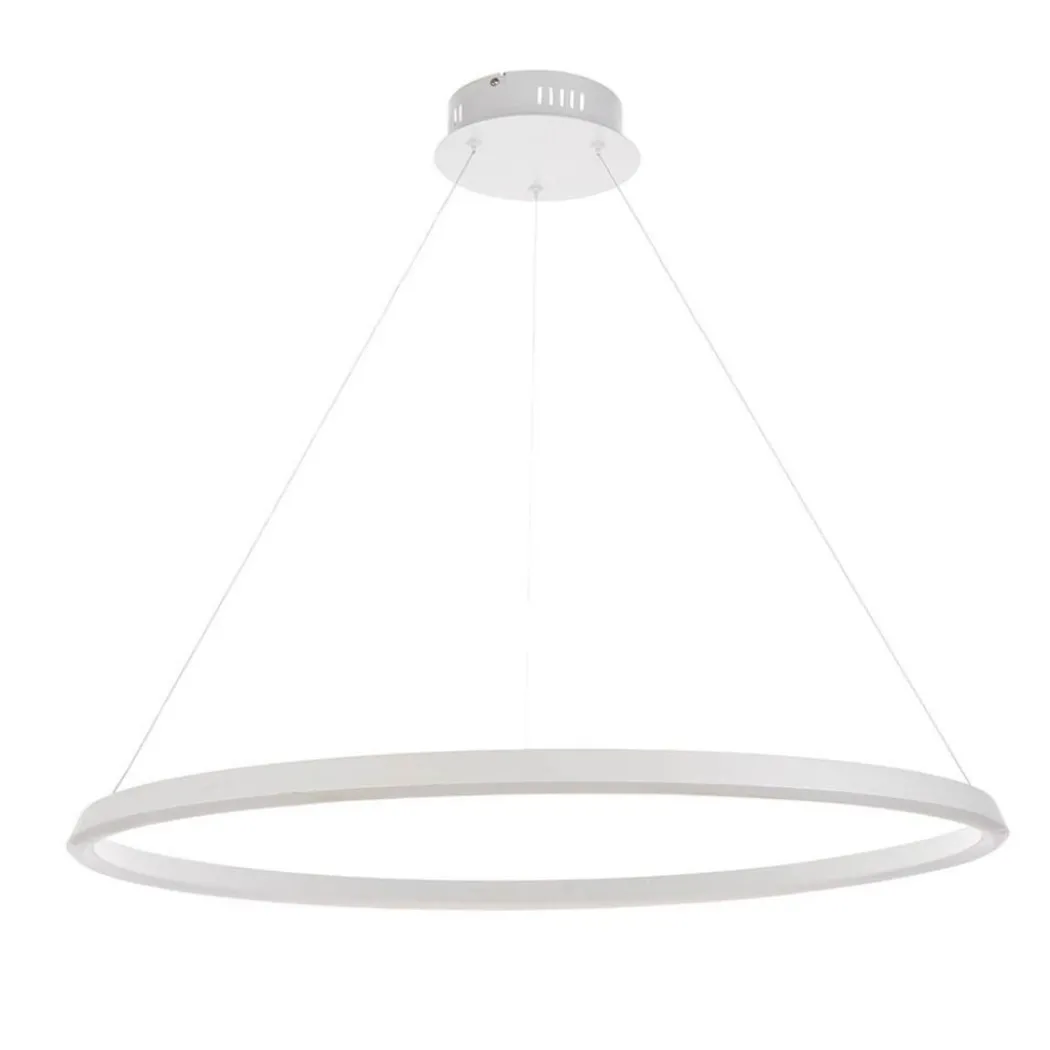 Staten Matte White LED Pendant Ceiling Light