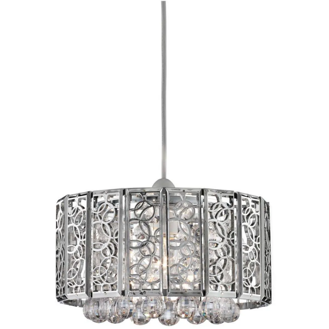 Suki Pendant Light Shade Chrome
