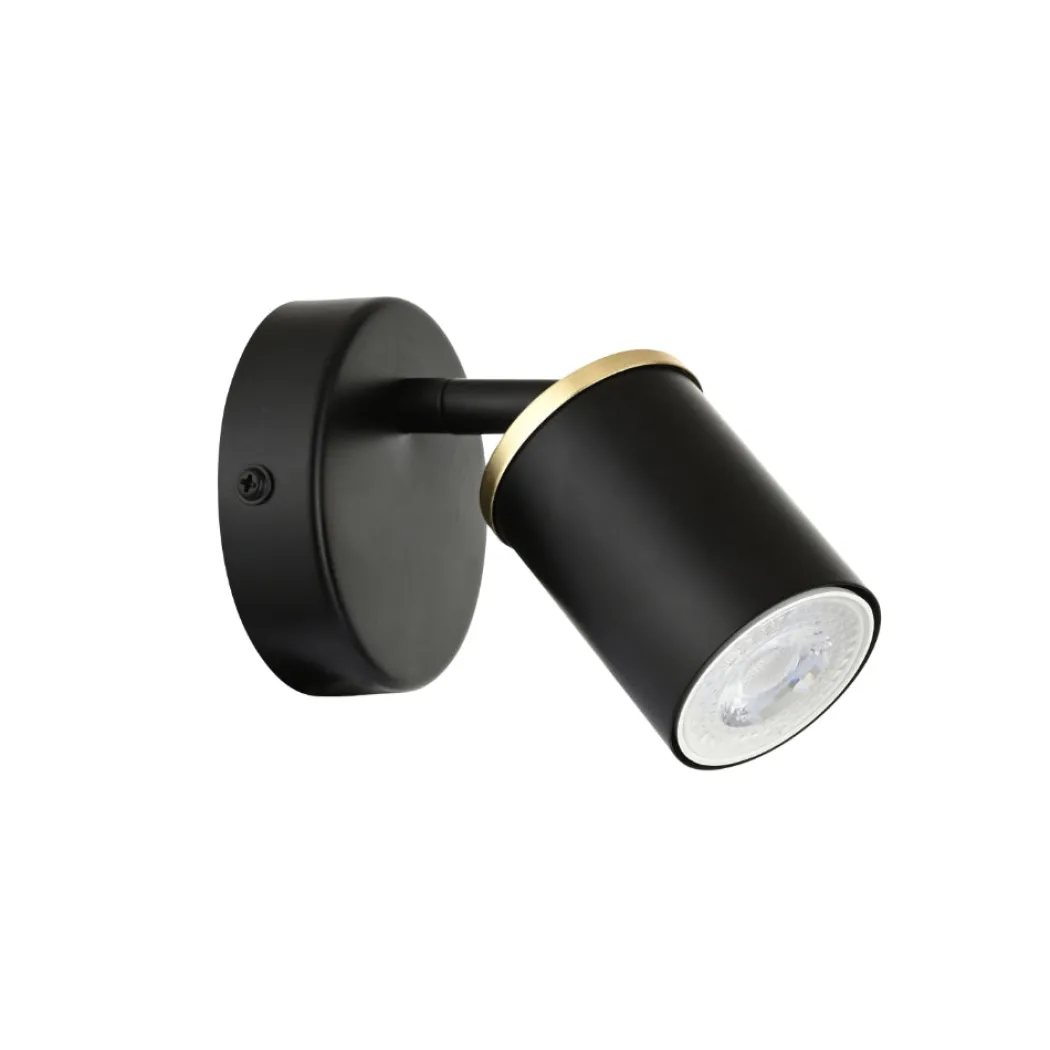 Talbot Matte Black Spotlight