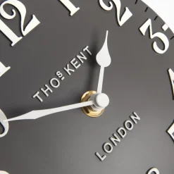 Thomas Kent Arabic Mantel Clock Dolphin