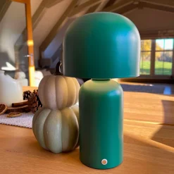 Tina Green LED Rechargeable Touch Table Lamp