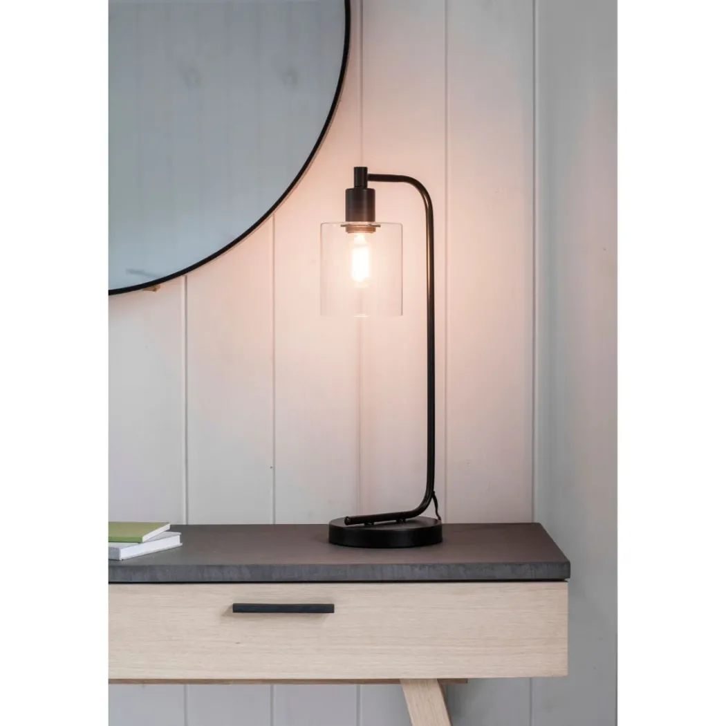 Toledo Black Table Lamp