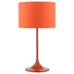 Toledo Burnt Orange Retro Table Lamp