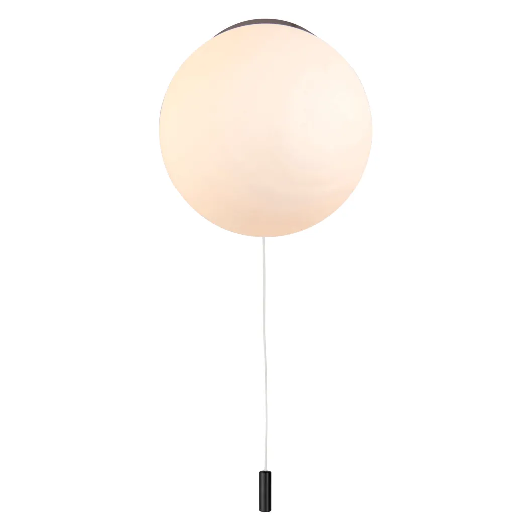 Toronto Matt Black IP44 Wall Light