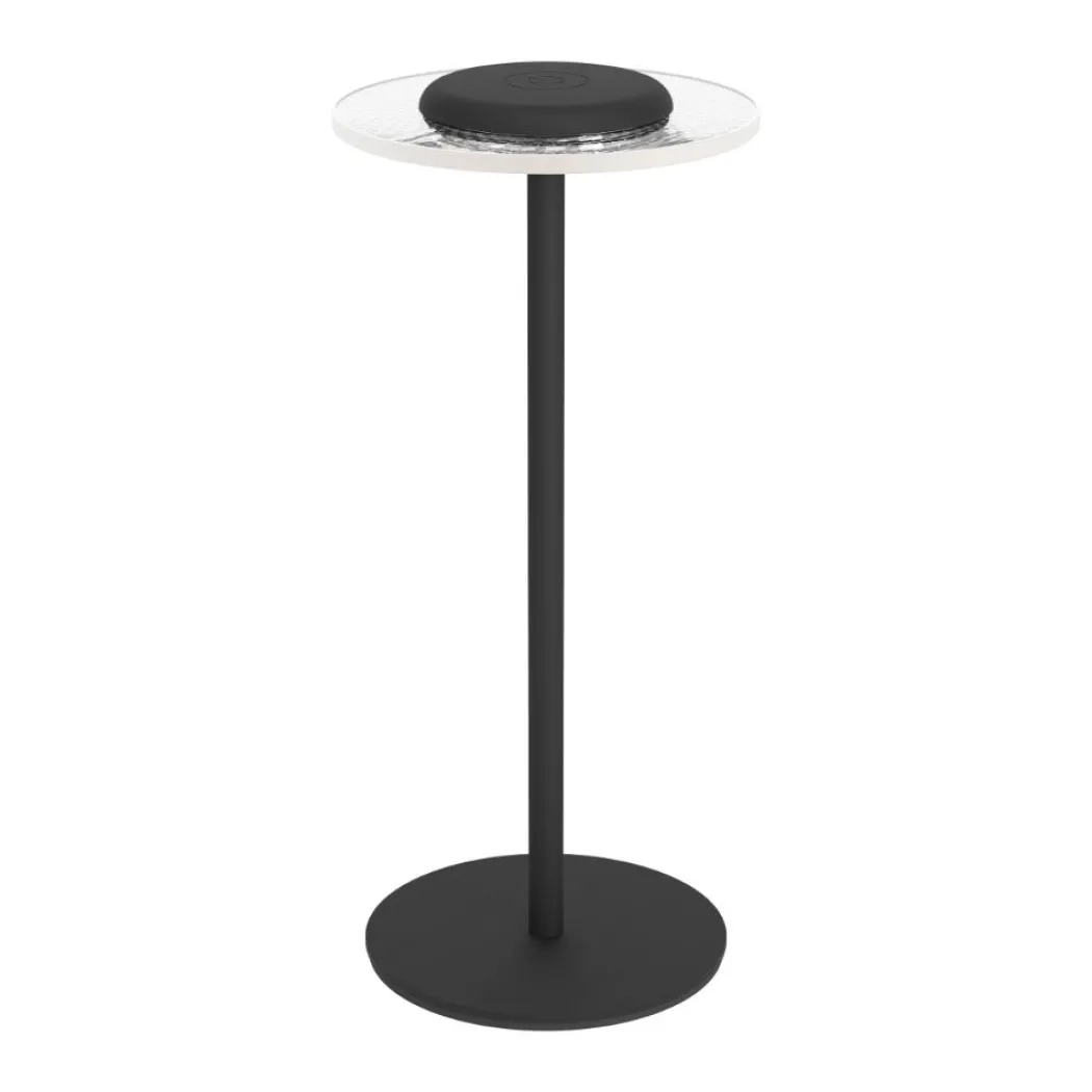 Trepella Black LED Touch Table Lamp