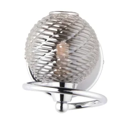 Twine Polished Chrome Wall Light