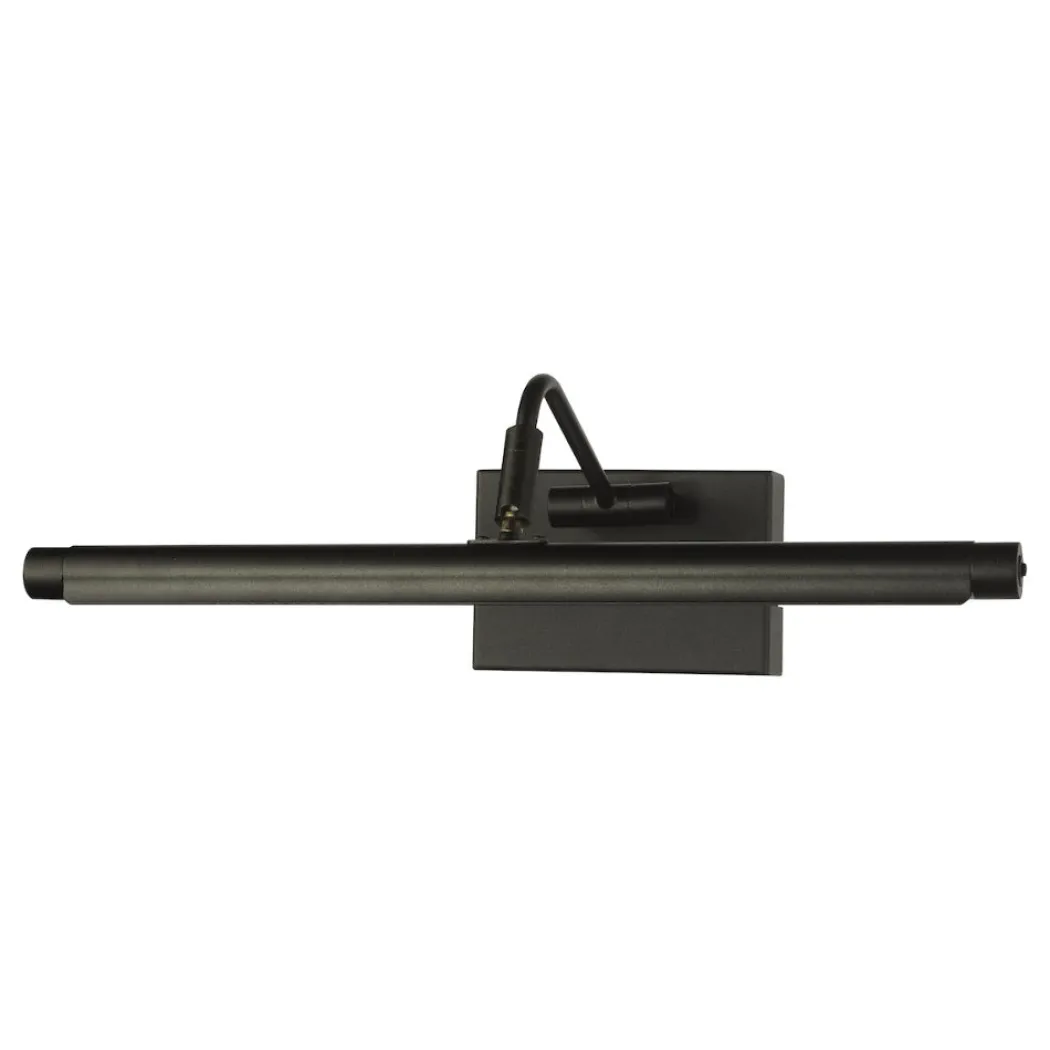 Tyrus Satin Black 35Cm LED Picture Light