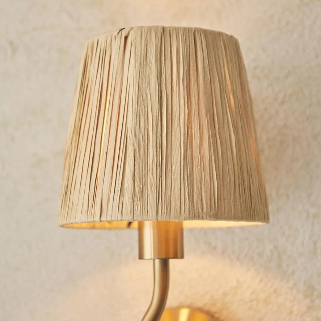 Wriggle Brass Wall Light