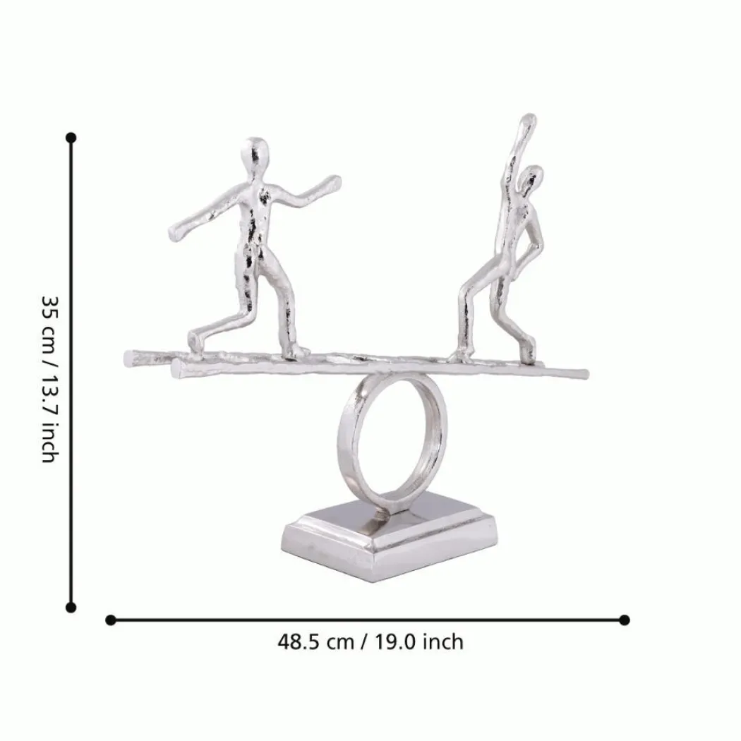 Zadiwin Silver People Ornament